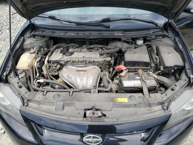 JTKJF5C78C3039343 - 2012 TOYOTA SCION TC გრაფიტი ფოტო 11