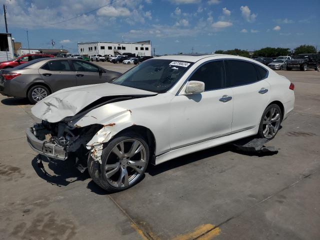 JN1AY1APXCM530314 - 2012 INFINITI M56 WHITE photo 1