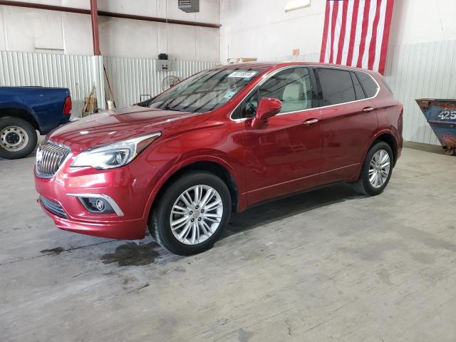 LRBFXASA9HD008389 - 2017 BUICK ENVISION PREFERRED RED photo 1