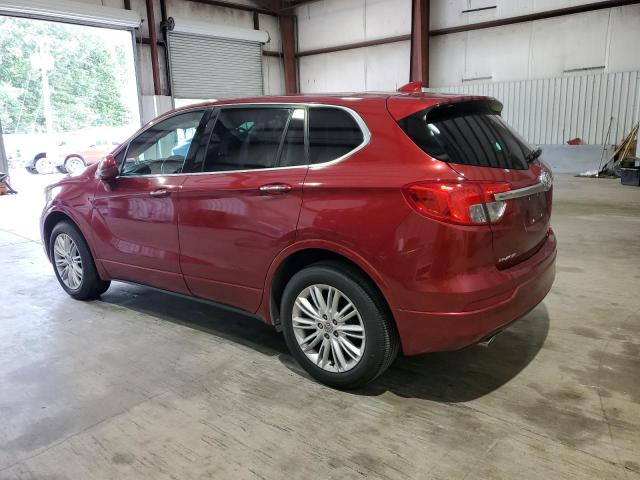 LRBFXASA9HD008389 - 2017 BUICK ENVISION PREFERRED RED photo 2
