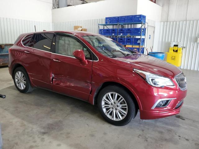 LRBFXASA9HD008389 - 2017 BUICK ENVISION PREFERRED RED photo 4