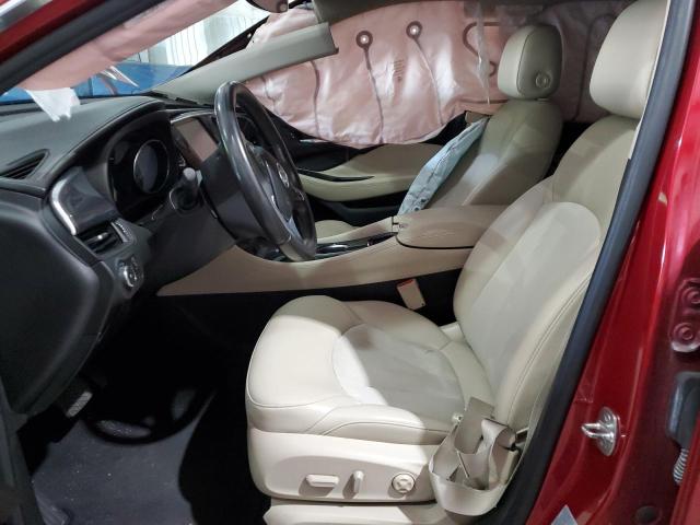 LRBFXASA9HD008389 - 2017 BUICK ENVISION PREFERRED RED photo 7