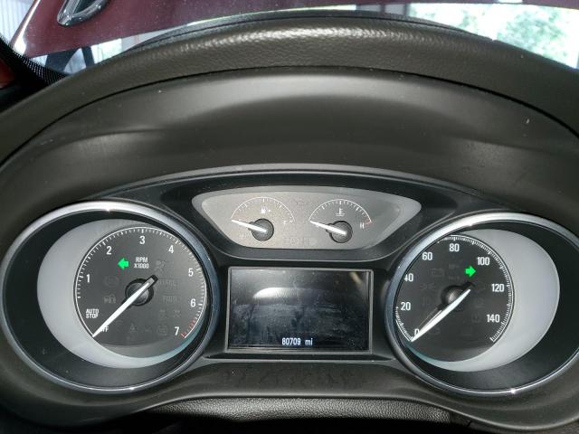 LRBFXASA9HD008389 - 2017 BUICK ENVISION PREFERRED RED photo 9