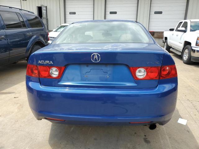 JH4CL96854C027221 - 2004 ACURA TSX BLUE photo 6