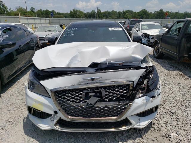 KMHGN4JB6JU216707 - 2018 GENESIS G80 SPORT WHITE photo 5