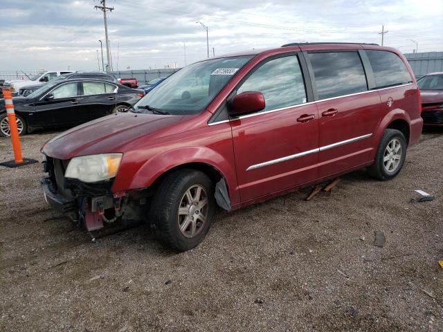 2C4RC1BG9CR211254 - 2012 CHRYSLER TOWN & COU TOURING 勃艮第红 照片 1