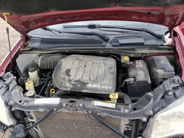 2C4RC1BG9CR211254 - 2012 CHRYSLER TOWN & COU TOURING 勃艮第红 照片 12