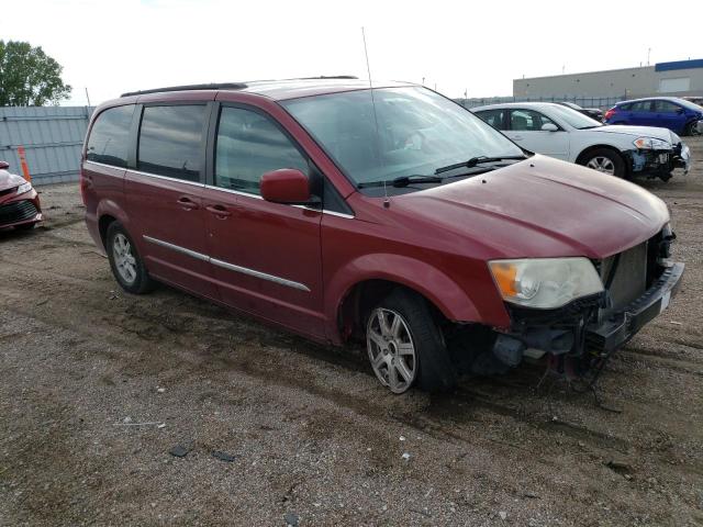 2C4RC1BG9CR211254 - 2012 CHRYSLER TOWN & COU TOURING 勃艮第红 照片 4