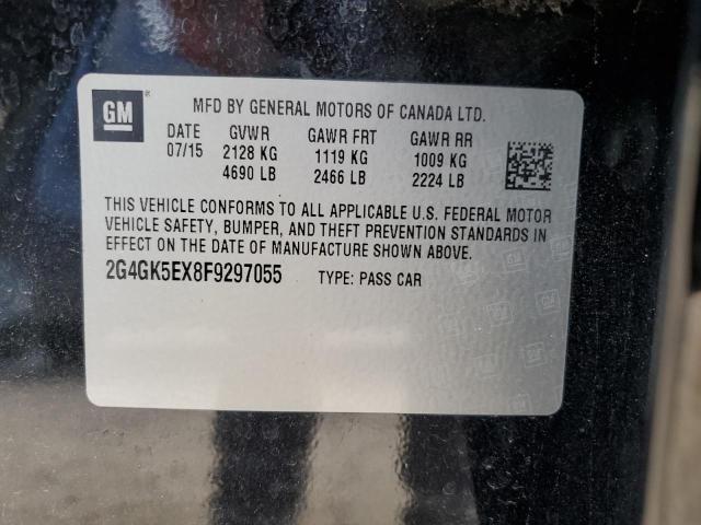 2G4GK5EX8F9297055 - 2015 BUICK REGAL 黑色 照片 12