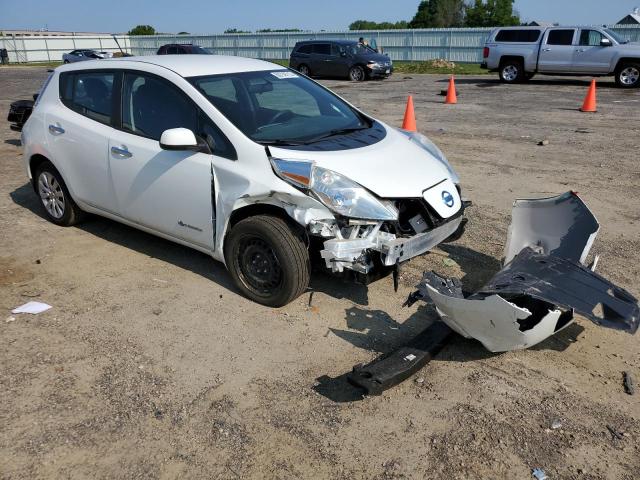 1N4AZ0CP3DC416556 - 2013 NISSAN LEAF S WHITE photo 4