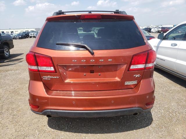 3C4PDDFG6ET122192 - 2014 DODGE JOURNEY R/T ORANGE photo 6