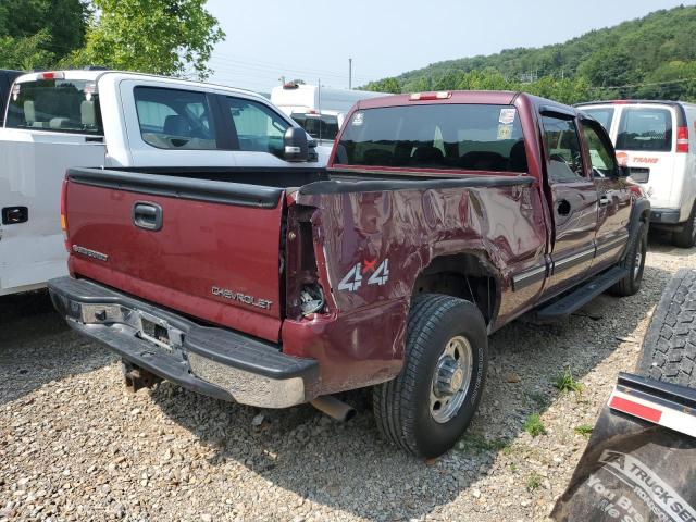 1GCGK13U62F187483 - 2002 CHEVROLET SILVERADO K1500 HEAVY DUTY BURGUNDY photo 3