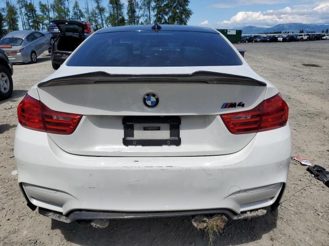 WBS3R9C57GK335844 - 2016 BMW M4 WHITE photo 6