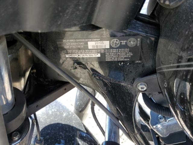 1HD1FCW156Y636670 - 2006 HARLEY-DAVIDSON FLHTCUI 黑色 照片 10