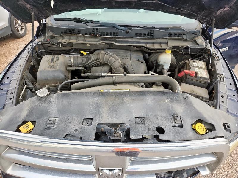 1C6RD6LT3CS149409 - 2012 DODGE RAM 1500 SLT Mavi foto 11