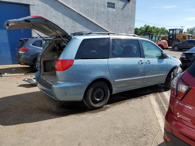 5TDZK23C39S238700 - 2009 TOYOTA SIENNA CE BLUE photo 3