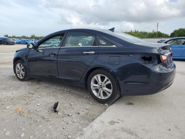 5NPEC4AC1BH159869 - 2011 HYUNDAI SONATA SE ლურჯი ფოტო 2