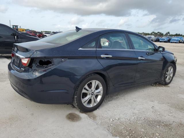 5NPEC4AC1BH159869 - 2011 HYUNDAI SONATA SE ლურჯი ფოტო 3