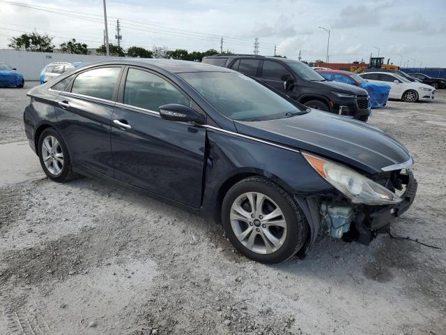 5NPEC4AC1BH159869 - 2011 HYUNDAI SONATA SE ლურჯი ფოტო 4