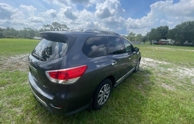 5N1AR2MN3DC617159 - 2013 NISSAN PATHFINDER S GRAY photo 4