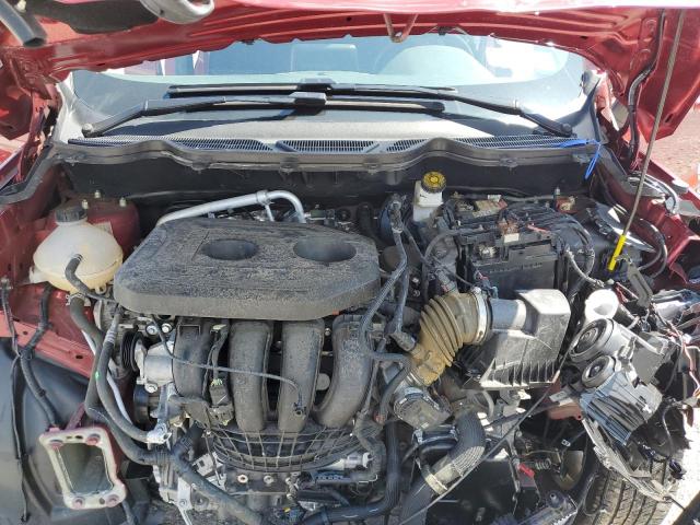 MAJ6S3GL6KC283758 - 2019 FORD ECOSPORT SE Rojo foto 12