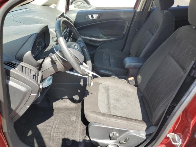 MAJ6S3GL6KC283758 - 2019 FORD ECOSPORT SE Rojo foto 7