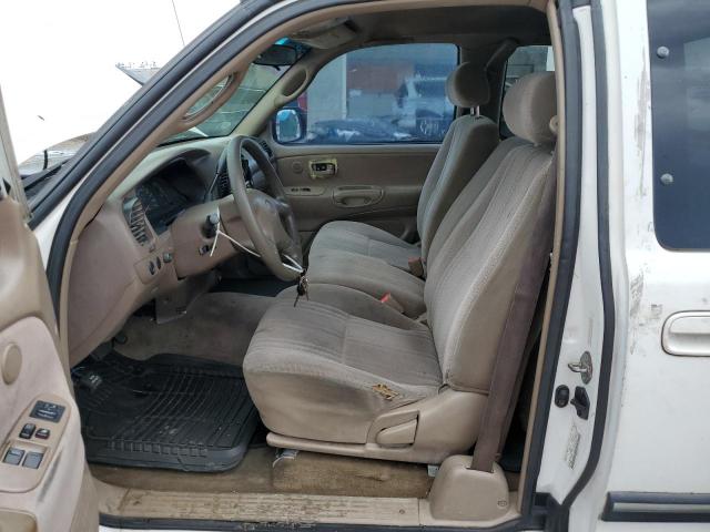 5TBRT34161S130052 - 2001 TOYOTA TUNDRA ACCESS CAB WHITE photo 7