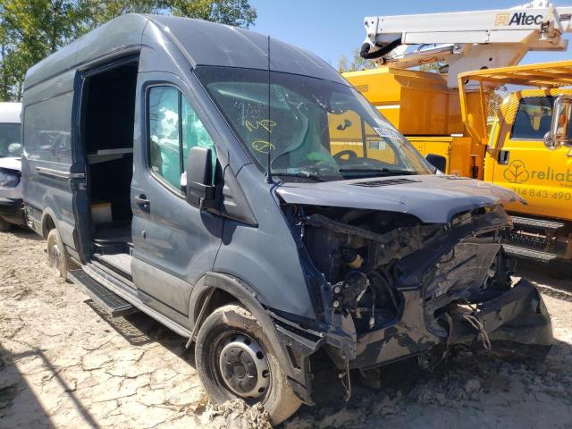 1FTYR3XM3KKB49674 - 2019 FORD TRANSIT T-250 GRAY photo 1