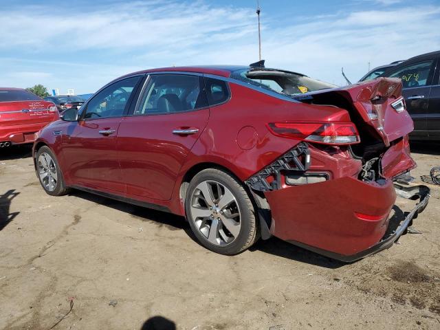 5XXGT4L31KG368207 - 2019 KIA OPTIMA LX RED photo 2