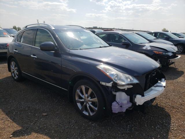 JN1AJ0HR5AM754870 - 2010 INFINITI EX35 BASE GRAY photo 4