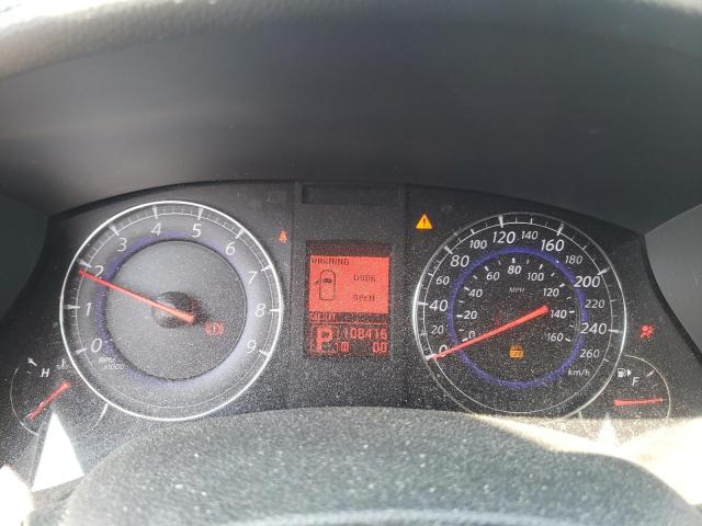 JN1AJ0HR5AM754870 - 2010 INFINITI EX35 BASE ნაცრისფერი ფოტო 9