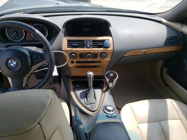 WBAEK73464B320924 - 2004 BMW 645 CI AUTOMATIC BLACK photo 8