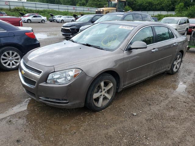 1G1ZC5E08CF104704 - 2012 CHEVROLET MALIBU 1LT GRAY photo 1