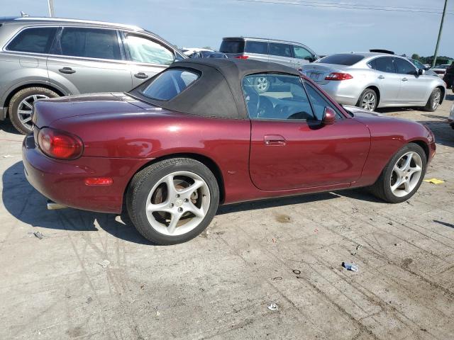 JM1NB353030302655 - 2003 MAZDA MX-5 MIATA BASE MAROON photo 3