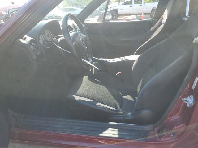 JM1NB353030302655 - 2003 MAZDA MX-5 MIATA BASE MAROON photo 7