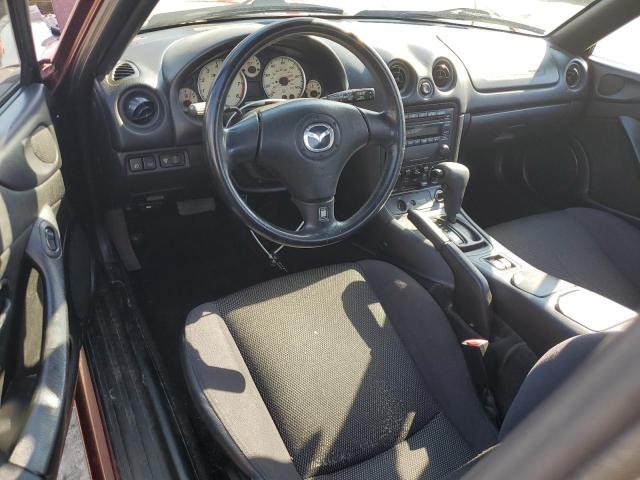JM1NB353030302655 - 2003 MAZDA MX-5 MIATA BASE MAROON photo 8
