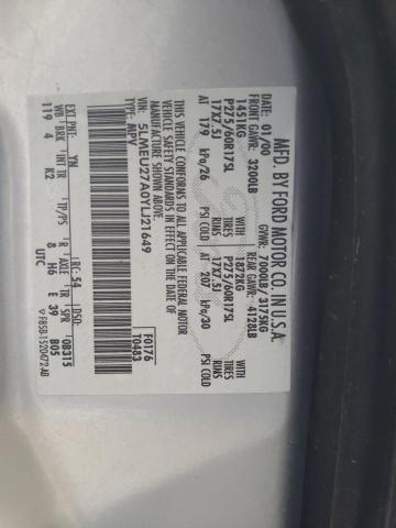 5LMEU27A0YLJ21649 - 2000 LINCOLN NAVIGATOR 银色 照片 13