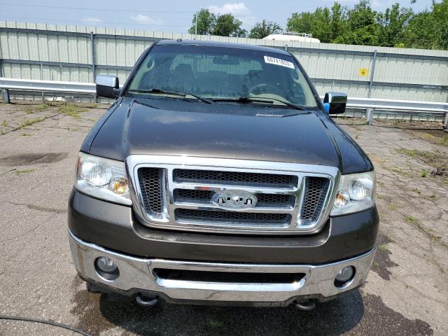 1FTPX14518FC36607 - 2008 FORD F150 GRAY photo 5