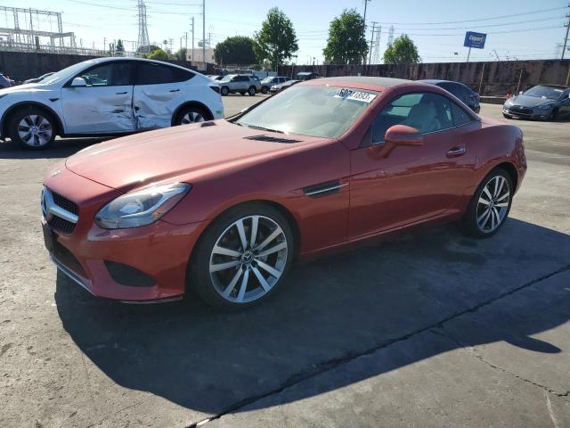 WDDPK3JAXKF163231 - 2019 MERCEDES-BENZ SLC 300 RED photo 1