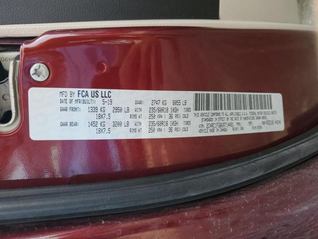2C4RC1FG6KR714491 - 2019 CHRYSLER PACIFICA TOURING PLUS 红色 照片 14