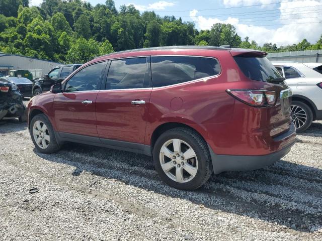 1GNKRGKD1HJ291354 - 2017 CHEVROLET TRAVERSE LT 勃艮第红 照片 2