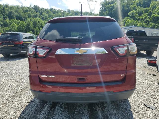 1GNKRGKD1HJ291354 - 2017 CHEVROLET TRAVERSE LT 勃艮第红 照片 6