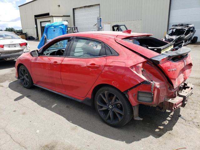 SHHFK7H95HU412636 - 2017 HONDA CIVIC SPORT TOURING RED photo 2