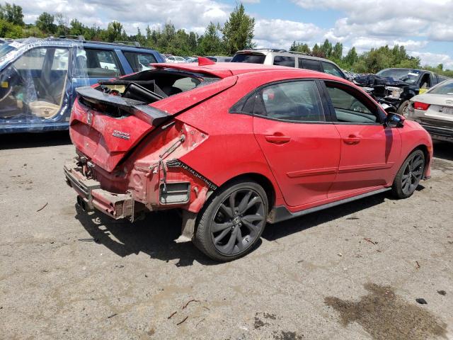 SHHFK7H95HU412636 - 2017 HONDA CIVIC SPORT TOURING RED photo 3