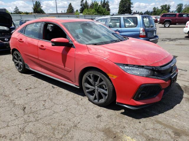 SHHFK7H95HU412636 - 2017 HONDA CIVIC SPORT TOURING RED photo 4