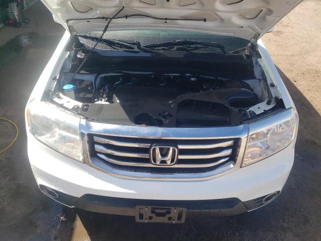 5FNYF4H7XEB035504 - 2014 HONDA PILOT EXLN WHITE photo 7