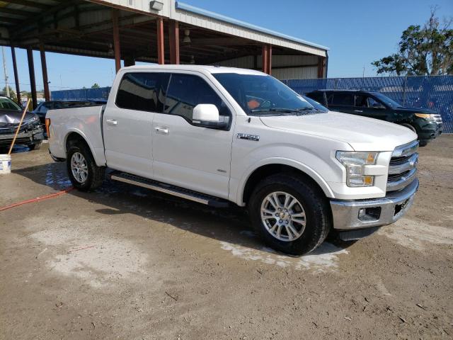 1FTEW1CP1GFD34886 - 2016 FORD F150 SUPERCREW WHITE photo 4