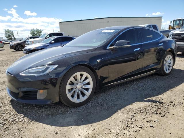 5YJSA1E23GF176008 - 2016 TESLA MODEL S შავი ფოტო 1