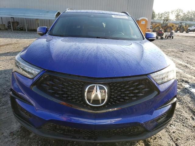 5J8TC1H6XLL007870 - 2020 ACURA RDX A-SPEC BLUE photo 5