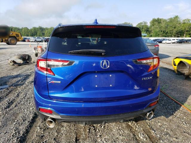 5J8TC1H6XLL007870 - 2020 ACURA RDX A-SPEC BLUE photo 6